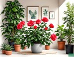 2025年绿植室内盆栽玫瑰