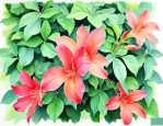 爬山虎开花是什么样子