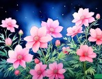 夜间能够释放氧气的花卉