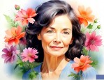 60岁的女人是什么花