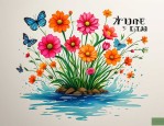 2025年花的创意主题名称