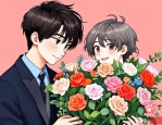 2025年送男生花什么花好