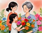 2025年孩子送妈妈什么花