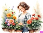 做花艺师的女人都很老