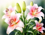 百合花开完花结种子吗