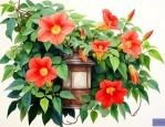 爬藤灯笼花的繁殖方法