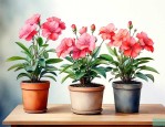 盆景室内适合盆栽花卉