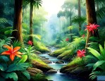 热带雨林植被的典型特征