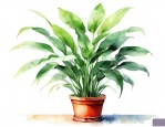 室内养的高大植物