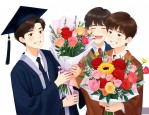 毕业送花送什么花男生