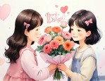 姐妹之间生日送什么花呢