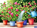 2025年苹果水浇花的方法