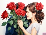 送老婆什么颜色玫瑰花