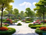 2025年园林小区绿化设计