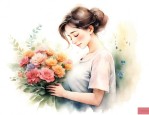 给孕妈妈送什么花