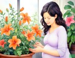 怀孕家里不能养什么花