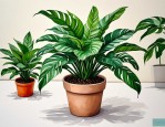 2025年滴水观音盆栽花卉