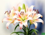 赞美百合花的优雅句子
