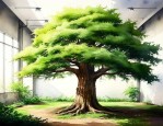 适合室内养大型景观树
