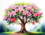 幸福树开花是什么样子