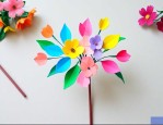 吸管做花手工制作大全