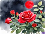 2025年红色月季花的花语