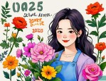 2025年喜欢花的幽默说说