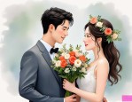2025年结婚可以送什么花