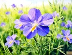 苜蓿草的花是什么颜色