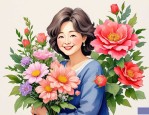2025年送给母亲什么花好