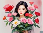 2025年适合送女领导的花