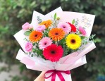 教师节给老师送花作文
