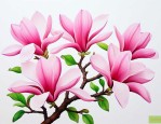 玉兰花手工花制作方法