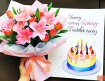 好朋友生日送什么花和