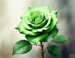 绿玫瑰花语象征与寓意