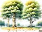 悬铃木和梧桐树