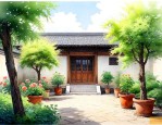 北方庭院栽什么花树好