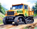 四驱履带爬山虎运输车