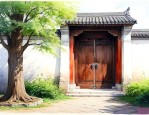 北方门口适合种什么树