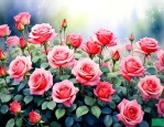 玫瑰花花丛里是什么歌