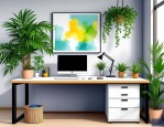 2025年办公桌吸甲醛植物