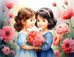 送妹妹花应该送什么花