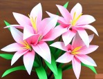 折纸百合花是怎样折的
