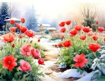 冬季花园适合种植的花