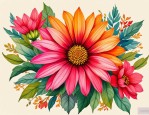 2025年寓意积极向上的花