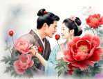 中国传统象征爱情的花