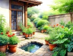 庭院种什么绿植风水好