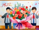 庆祝演出成功送什么花