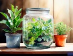 玻璃罐适合养什么植物