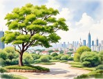 2025年青岛适合种什么树